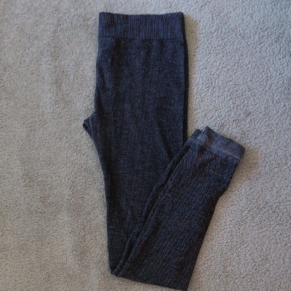 Connection 18 Pants - Connection 18 Charcoal Ribbed Leggings